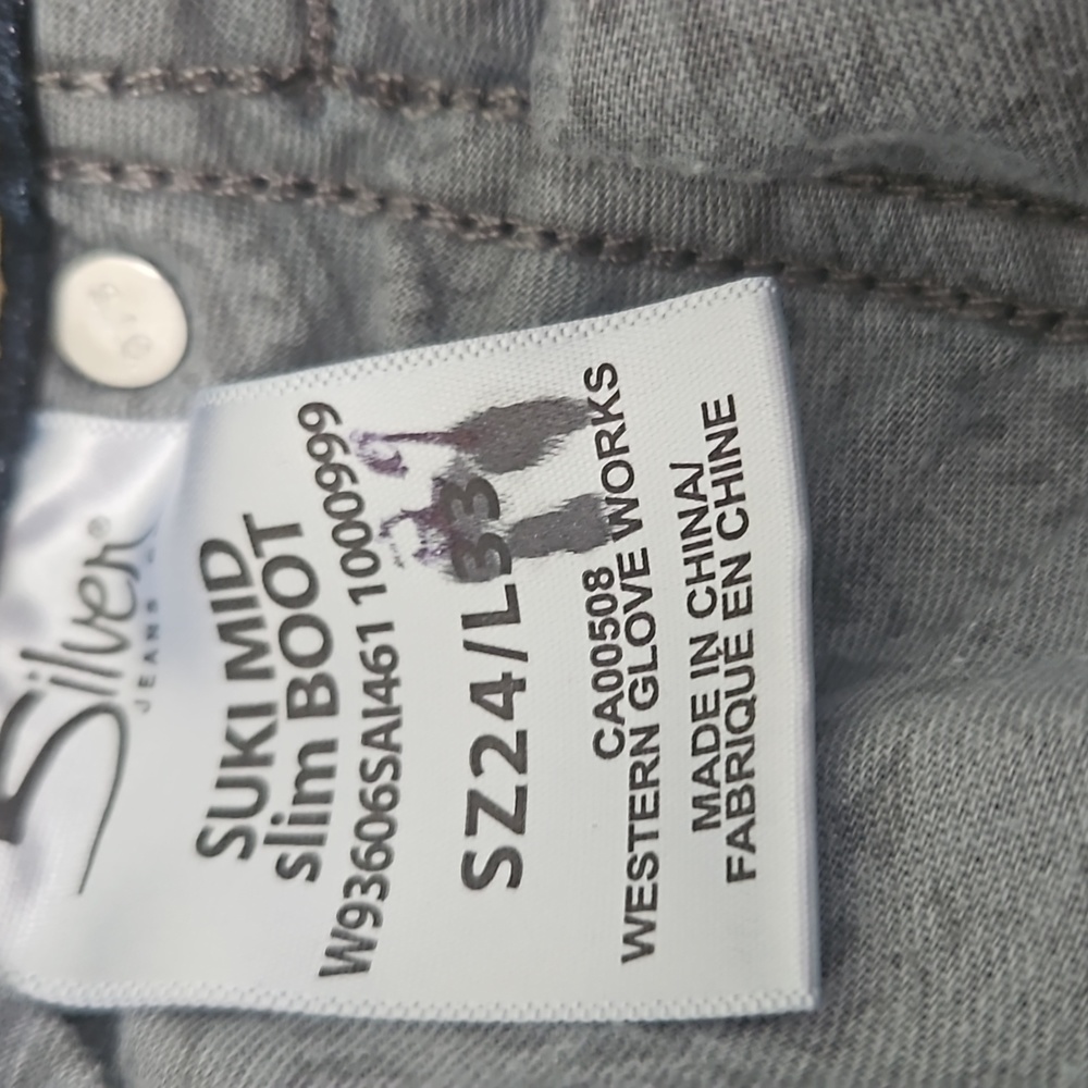 Sold SUKI JEANS SLIM BOOT PLUS SIZE 24/22 SHIPPING$9.99 - Picture 7 of 7